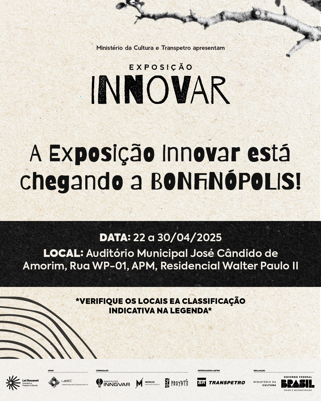 Exposição Innovar - Senador Canedo (GO) Exposição de Artes - Innovar - Bonfinópolis