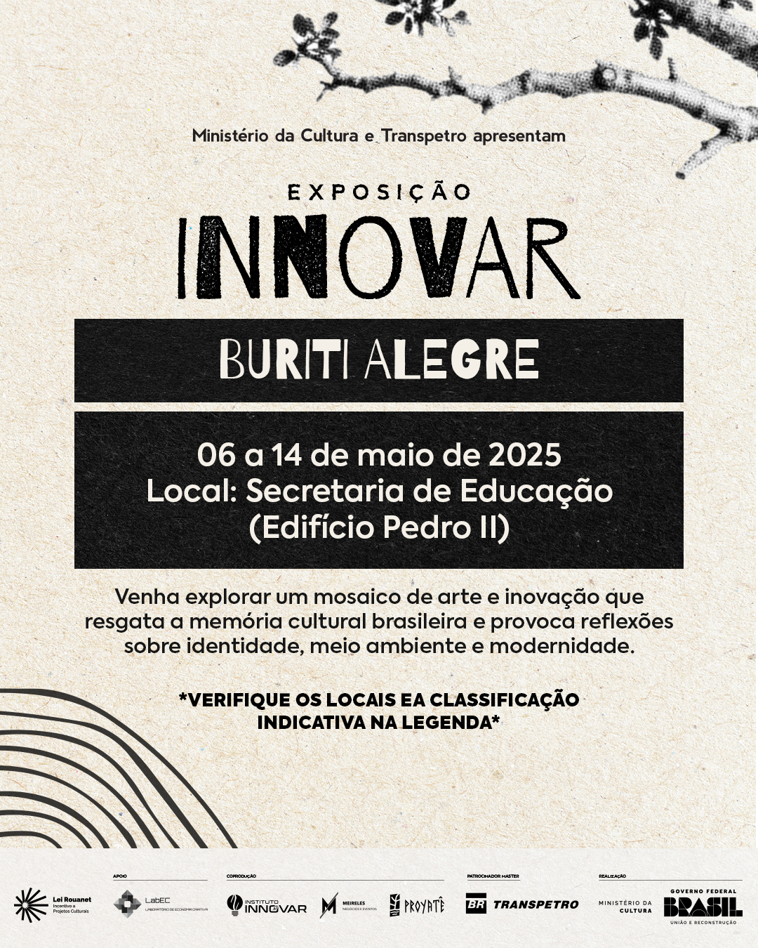 Exposição Innovar - Senador Canedo (GO) Exposição de Artes - Innovar - Buriti Alegre